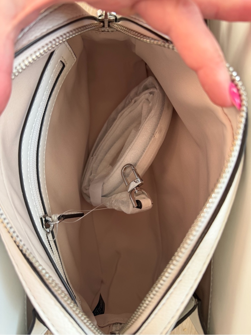 Michael Kors Laila Small Satchel with MK Charm - Picture 5 of 7
